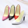 Cute Lady's High-heeled Shoes Lighter Creative Personality Butane Gas Women Lighters for Cigarette Collection Decoration