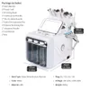 6in1 H2-O2 Hydra DermaBrasion Peeling RF Bio-подъемный спа-салон гидромасштабной воды Microdermabration Microdermabrasion Machine Hold Hammer салон