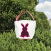 Sirène Paillettes Panier De Pâques Toile Lapin Sacs Lapin Sac De Rangement DIY Mignon Cadeau De Pâques Sac À Main Oreilles De Lapin Mettre Oeufs De Pâques Panier7977348