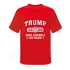 Homens homens Donald Trump camiseta Tops de verão tee oneck de manga curta camisetas Trump 2020 Faça liberais chorar novamente camiseta 11 color d16082826