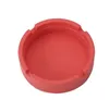 Portable Rubber Silicone Soft Eco-Friendly Round Ashtray Ash Tray Holder Pocket Ring Ashtrays for Cigarettes cool Gadgets Free Ship