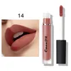 Cmaadu 15 Colors Matte Liquid Lipstick Водонепроницаемый макияж дешевый шелковистый блеск для губ от оттенок губ косметики