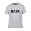 Balr رجل مصمم تي شيرت الهيب هوب رجالي مصمم تي شيرت أزياء ماركة رجالي أوم قصيرة الأكمام كبيرة الحجم تي شيرت