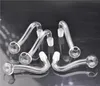 Nouveau tuyau de brûleur à mazout en verre épais pyrex 10mm 14mm 18mm mâle femelle barboteur clou à huile pour barboteur bong vs quartz banger nail
