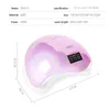 SUN5 48W Dual UV LED Nail Lamp Nail Dryer Gel Polish Curing Light with Bottom 30s60s Timer LCD display LY1912287346854