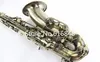 New Unbranded Bb Tenor Saxophone B Flat Musical Instruments Brass Antique Copper Sax With Mouthpiece Case Can Customizable Logo