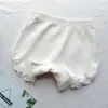 Pantaloncini estivi per ragazze Pantaloni di sicurezza per ragazza in pizzo Pantaloncini intimi tinta unita Slip carini Boutique Abbigliamento per bambini 5 colori 7 pezzi DW5458