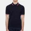 2019 Satış Ünlü İş Erkek Şort Kol Polo Gömlek Popüler Pamuk Nakış Polos Özel Tasarımcı Yapımı Elbise Gömlek