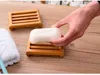 Portable Soap Dishes Creative Simple Bamboo Drain Soap Box Bathroom Japanese Style Manual Soap Tray ZC0705