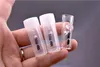 Mini Glass Filter Tips thick pyrex pipe Colorful Rolling Tip for Dry Herb roll paper smoke With plastic pill gift storage box