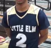 Custom Little ELM Basketbal # 14 R. J. Hampton 2 Javian Williams 5 Michael Prather Hobbs Jr Mannen Jeugd Kid High School Jersey 4XL