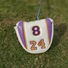 En bit ny golfklubb Mallt Putter Fairway Wood Driver Headcover Mamba Spirit Basketball Number8/24 Spirit Forever gratis frakt4882532