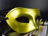 Maschera per travestimento da uomo Vestito operato Maschere veneziane Maschere per travestimento Mezza maschera in plastica 20 pezzi Spedizione Epacket