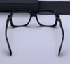 607 أساطير Crystal Gold Square Eyeglasses Glasses Clear Clear Mens Mens Sunglasses Eye Wear New With Box388179