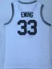 Basketball Jerseys Georgetown 33 Patrick Ewing College wears Jersey University Basketball Stitched High School mens Top Quality