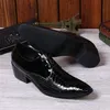 공식적인 새로운 디자이너 남성 옥스포드 패션 블랙 레알 가죽 드레스 남성 사무실 브로그 신발 대형 크기