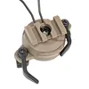 Tactical Helm Rail Adapter Schneller Helm 19-21mm Guide Rail Headset Halter einstellbare Federung Halterung