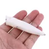 ABS Plastic Unpainted Topwater Popper Embryo Blank White Body lure 9cm 12g Fishing Baits model Accessories for DIY color205r6623087