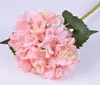 Hortensienblütenkopf, 47 cm, gefälschte einzelne künstliche Hortensien für Hochzeitsmittelstücke, Heimparty, dekorative HochzeitsblumenSF020