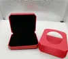 Mode Röd Färg Armband / Halsband / Ring Original Orange Box Box Väskor Smycken Presentförpackning För att välja