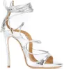 Designer-iator Sandals Mujer Plataformas Stiletto Tacones altos Strappy Sexy Cut Out Botines Mujer Bombas