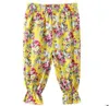 Baby Pants Kids Summer Floral Pants Printed Casual Harem Pants Flowers Casual Bloomers Ruffle Fashion Trousers Flare Harem PP Pant CZYQ5170