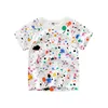 Designed Kids Children Print T-shirt Short Sleeve Cotton Tee Shirt Tops Toddler Kids Baby Boys Girls Summer Tee Clothing