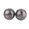 Broyeurs de tabac à fumer étoile de la mort 2 pouces 3 couches PokeBall rond 100% broyeur en aluminium