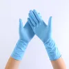 100pc / porción guantes desechables de látex para lavar vajilla / guantes de cocina Jardín universal para la mano izquierda y derecha 6 colores