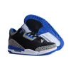 Basketbalschoenen Jumpman 3 Sports Sneakers Georgetown UNC Cour Paars 3s Retroes Varsity Royal Cool Grey Knicks Rivals Ture Blue Trainers Heren Outdoor