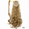 Wavy Clip In Hair Tail False Hair Ponytail Hairpiece With Hairpins 100g Synthetic Hair Pony Tail Extensions3769206