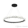 Moderne LED kroonluchter hanglampverlichting ronde hangende kroonluchters voor woonkamer slaapkamer hang lamp home decoratie verlichting armatuur