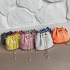 Bebê Lantejoula Balde Sacos Crianças Princesa glitter Bolsas de Moda Bolsas de Ombro Meninas de Todos Os Jogos Sacos Cross-body Crianças Bolsas de grife C6469