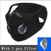 Maschera da ciclismo Maschera antipolvere traspirante a prova di foschia Maschera protettiva solare per uomo e donna Forniture sportive all'aperto con valvola filtro FY9060