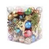 Christmas Decorations Ornaments 60-70 Of Bottled Plastic Light Matte Colorful Ball Tree Pendant Duoduo Bag1