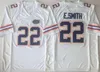 Mens Florida Gators Tim Tebow Jerseys 22 Emmitt Smith 6 Jeff Dristrish NCAA College Football Jerseys White Blue Orange S-3XL