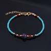 Kvinnors Beaded Armband Färgade Pärlor Vävning Vänskap Smycken Armband Hawaii Sommar Mode Smycken 12st
