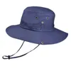 Fashion-New Outdoor Folding Hat Cloches Lady Snabbtorkande Fiskare Mössor Män Sun Capclimbing Mössor Gratis Frakt 0012Ht