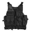 Outlife Army Tactical Vest Sport Camo Jakt Vest Molle WarGame Outdoor CS Swat Shooting Hunting With Holster