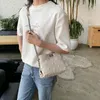 الوردي sugao نساء حقائب الكتف مصمم CROSSBODY المرأة حقيبة من القش عارضة المحافظ سيدة رسول حقيبة 2020 موضة جديدة محفظة BHP