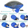 PopUp Portable Camping Hammock with Mosquito Net and Sun ShelterParachute Swing Hammocks Rain Fly Hammock Canopy Camping Stuff Y6783979