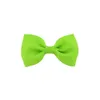 2.75 inches children hairclips girl solid bows barretes baby boutique hair accessories kids hairpins 20 color