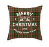 Christmas Pillow Case Christmas Cushion Covers Square Linen Decorative Throw Pillow Covers Sofa Cushion Cover Decorations 40 Designs DYP6325