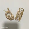 Party gifts Classic Fashion gold cute cat head claw clamp C hair clips side clip for ladies favorite headdress accessories318T