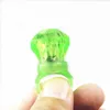 LED Lysande liten diamantring Färgrik blinkande LED Fingering Barn Barn Lysande Ring Finger Ljus Glöd Pinnar Leksaker