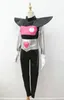 Undertale Mettaton ex cosplay costume svart med handskar217a