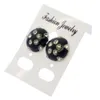 Europe and America Fashion Competitive Ball Games Jewelry Crystal Basketball Stud Earrings wholesale dangles