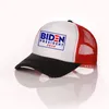 Biden Presidente 2020 Bonés de Beisebol Ajustáveis Donald Trump Adulto Mulheres Imprimir Carta Malha Chapéus de Sol Nova Moda Masculina Camuflagem Esporte Snapback