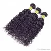 ELIBESS produtos de cabelo 1Bundle indiana Hetero cabelo 8-30 polegadas não-Remy 100% Cabelo Humano encaracolado Weave Pacotes Máquina Duplo trama