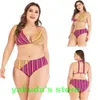 Ny 2024 Big Fat Plus Size Printed Bikini Slim Sexy One Piece Flat Angle Kjol Badkläder Konservativ Yakuda Flexibla eleganta bikinisuppsättningar